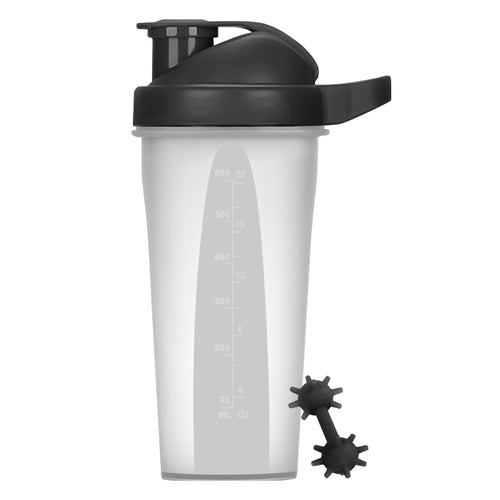 24 oz. BPA-Free Clear Shaker Bottle