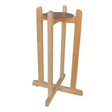 30-Inch Wood Stand For Crocks & Water Bottles - Multiple Colors