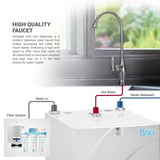 Undersink Water Dispenser Cooler, White, Brio Premiere - water cooler