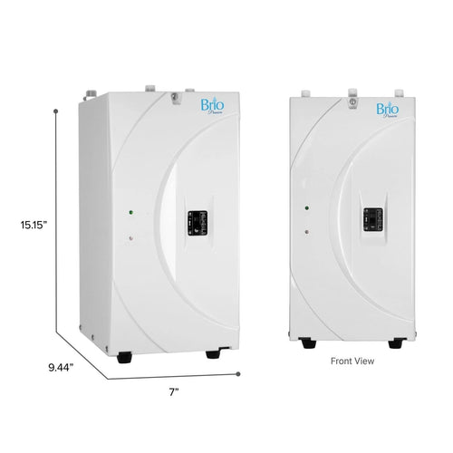 Undersink Water Dispenser Cooler, White, Brio Premiere - water cooler
